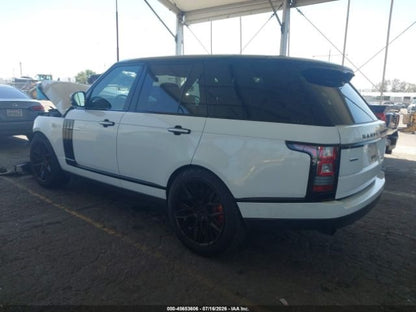 Parting Out- 2014 Land Rover Range Rover L405- __PENDING_CLAIM__