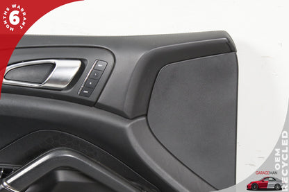 2011-2018 Porsche Cayenne 958 Front Left Driver Side Door Trim Panel OEM
