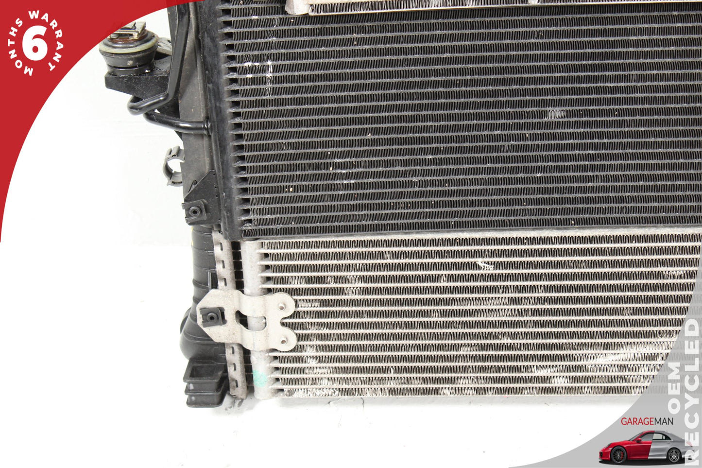 2003-2010 Porsche Cayenne 955 Engine Cooling Radiator A/C Condenser Cooler OEM