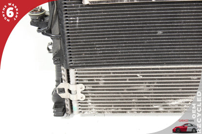 2003-2010 Porsche Cayenne 955 Engine Cooling Radiator A/C Condenser Cooler OEM