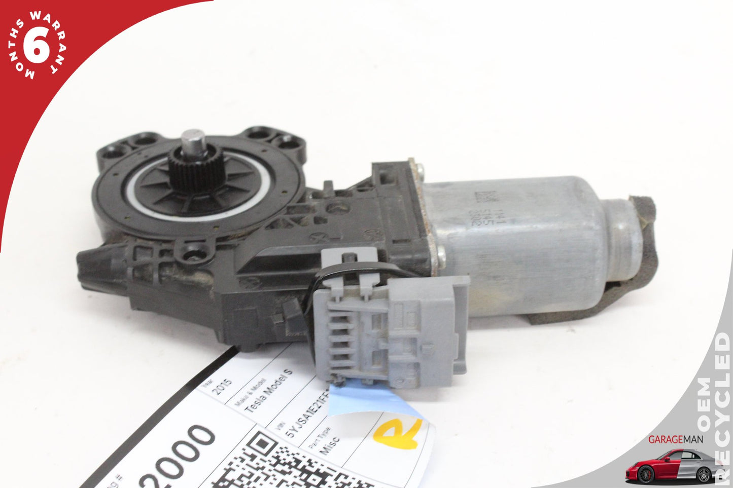 2012-2020 Tesla Model S 85D Rear Left Driver Side Window Regulator Motor OEM