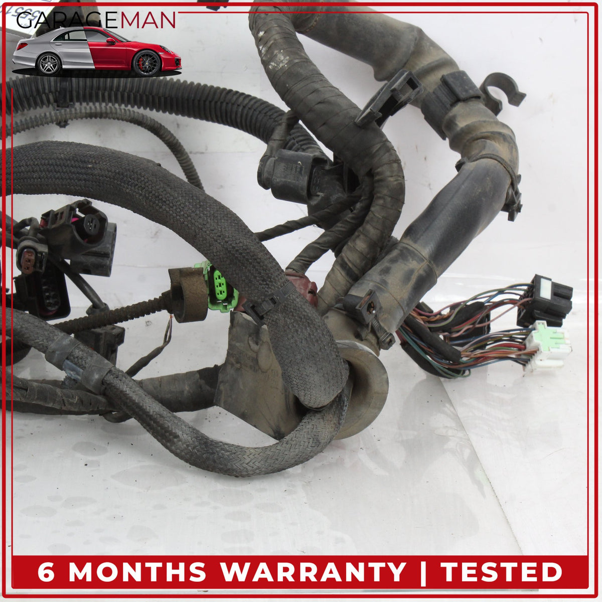 2014-2015 Audi Q7 3.0L V6 Engine Motor Wire Wiring Harness 4L0971610DE OEM