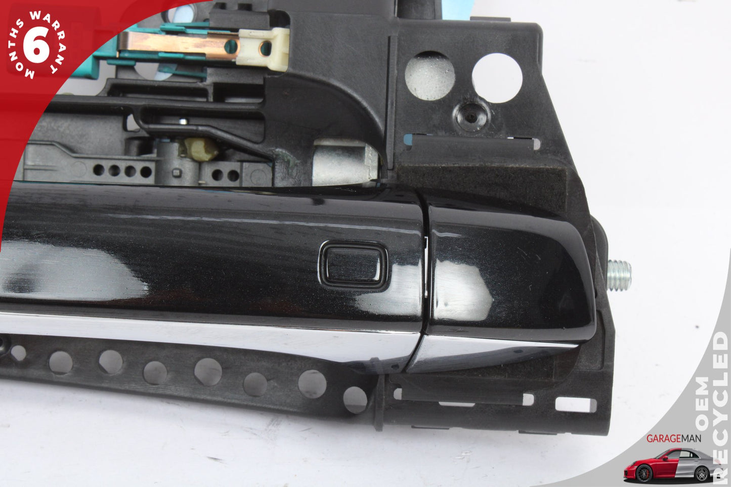 2012-2018 Audi A7 Right Passenger Side Exterior Door Handle Black 4H0837886 OEM