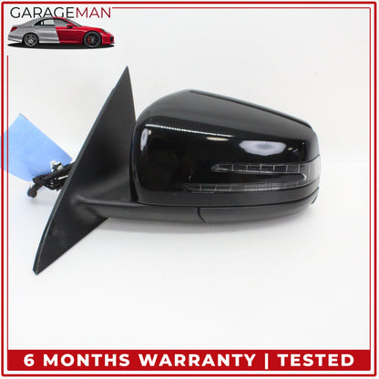 2014-2019 Mercedes-Benz CLA250 W117 Sedan Front Left Door Rear View Mirror w/ Blind Spot 1178100776 OEM