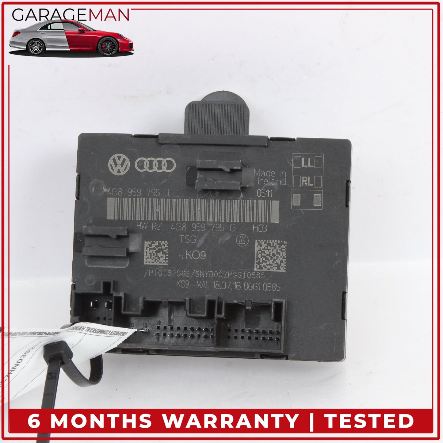 2012-2018 Audi A6 A7 Rear Left or Right Side Door Control Module 4G8959795J OEM