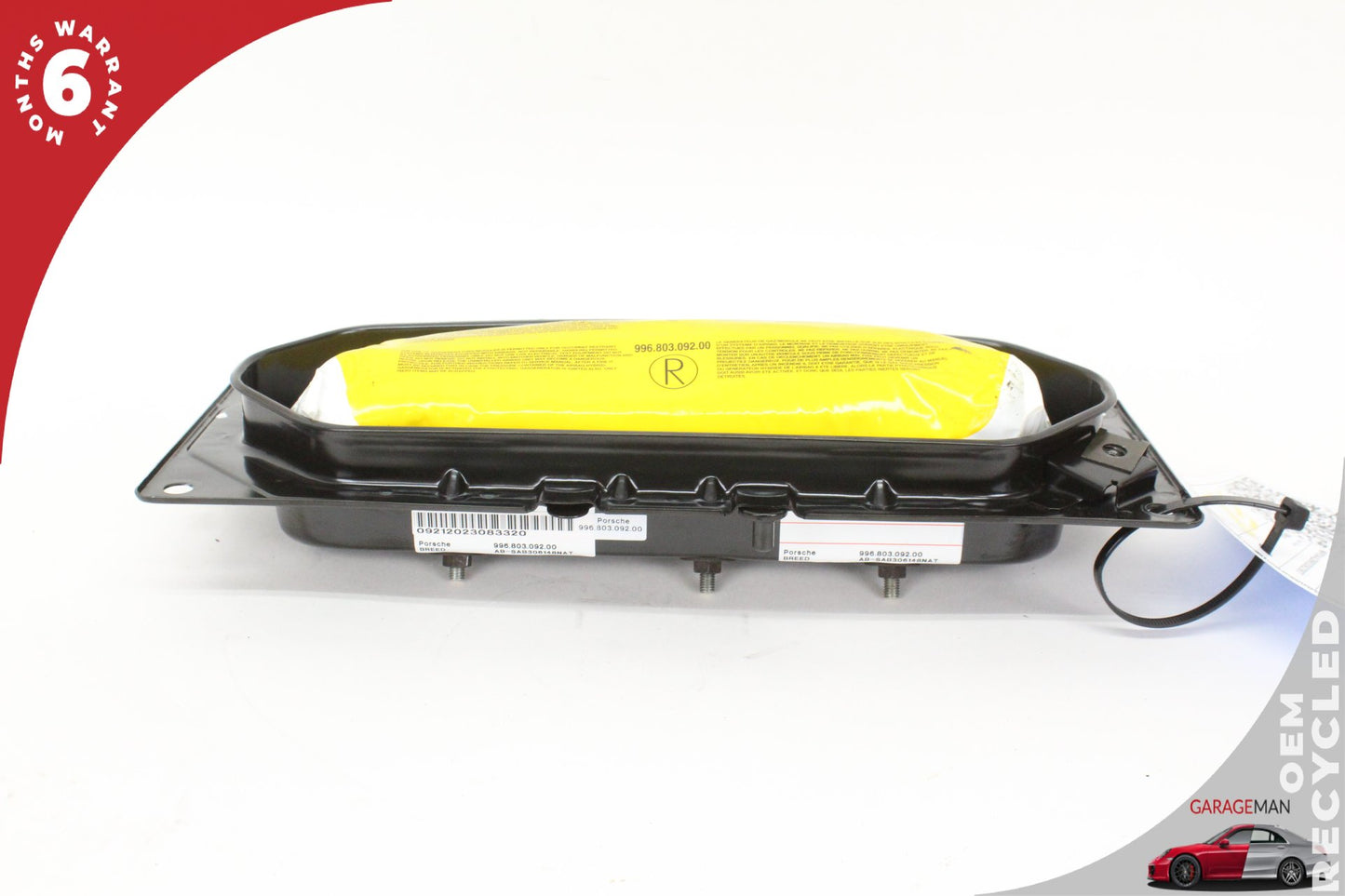 1999-2005 Porsche 911 996 Coupe Front Right Passenger Side Door Airbag 99680309200