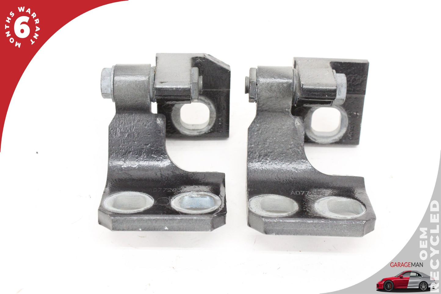 2014-2017 Fiat 500L Front Right Passenger Side Upper Door Hinge Set A077283 OEM