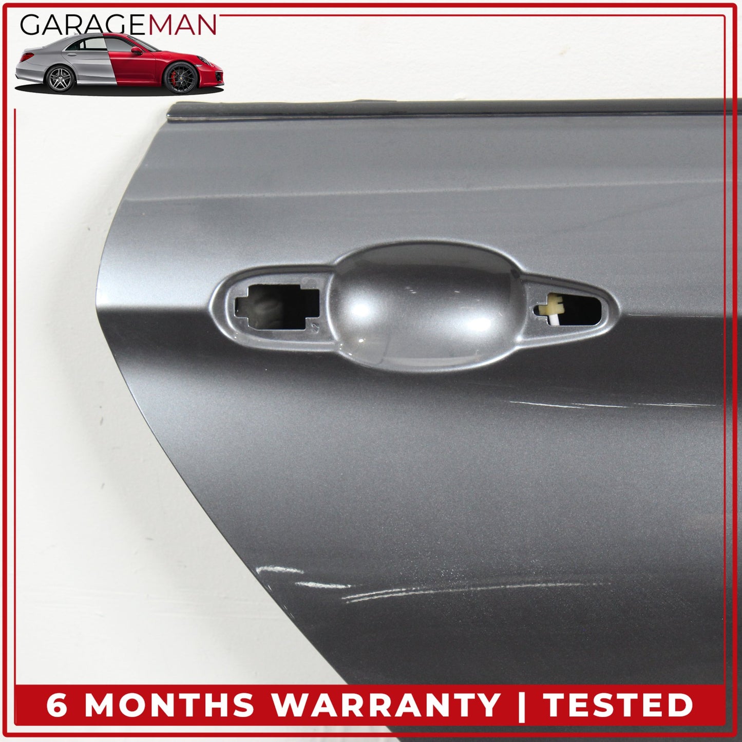 2015-2020 BMW 430i Gran Coupe Sedan Rear Right Side Door Shell Gray Metallic OEM
