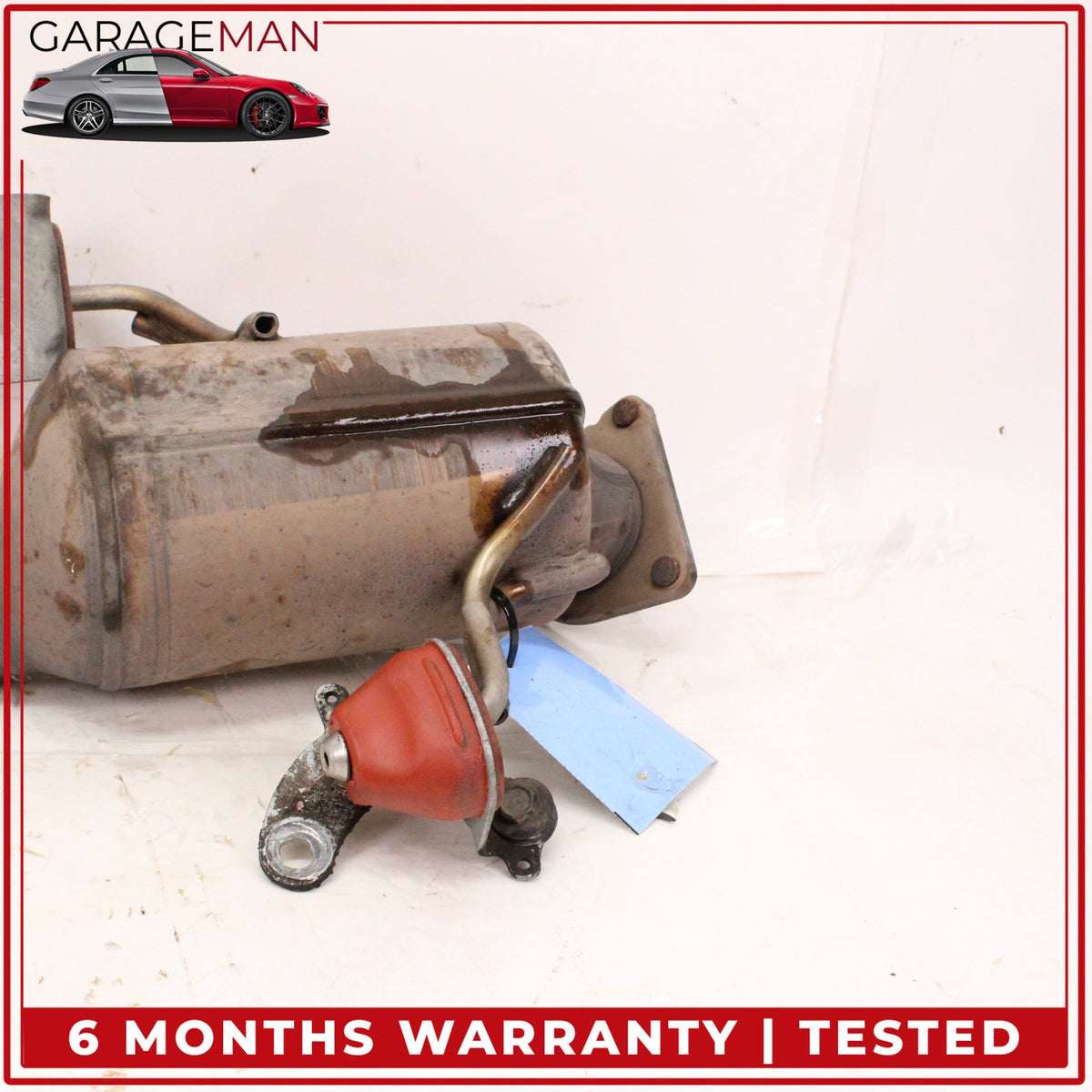 2003-2006 Porsche Cayenne 955 Rear Left Side Engine Exhaust Downpipe OEM