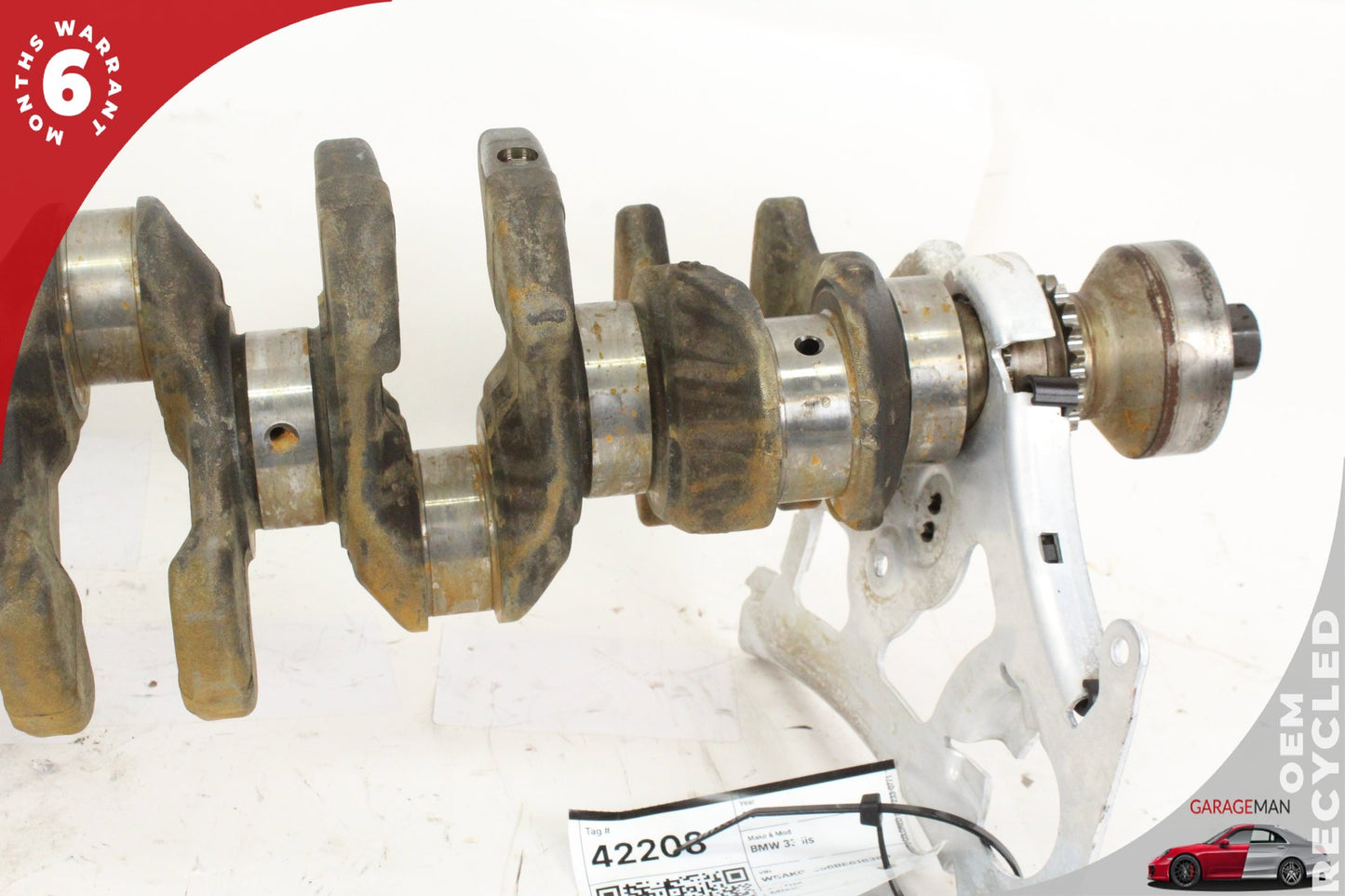 2007-2013 BMW 335is 135i 535i 3.0L Engine Motor Crankshaft 7527881 OEM