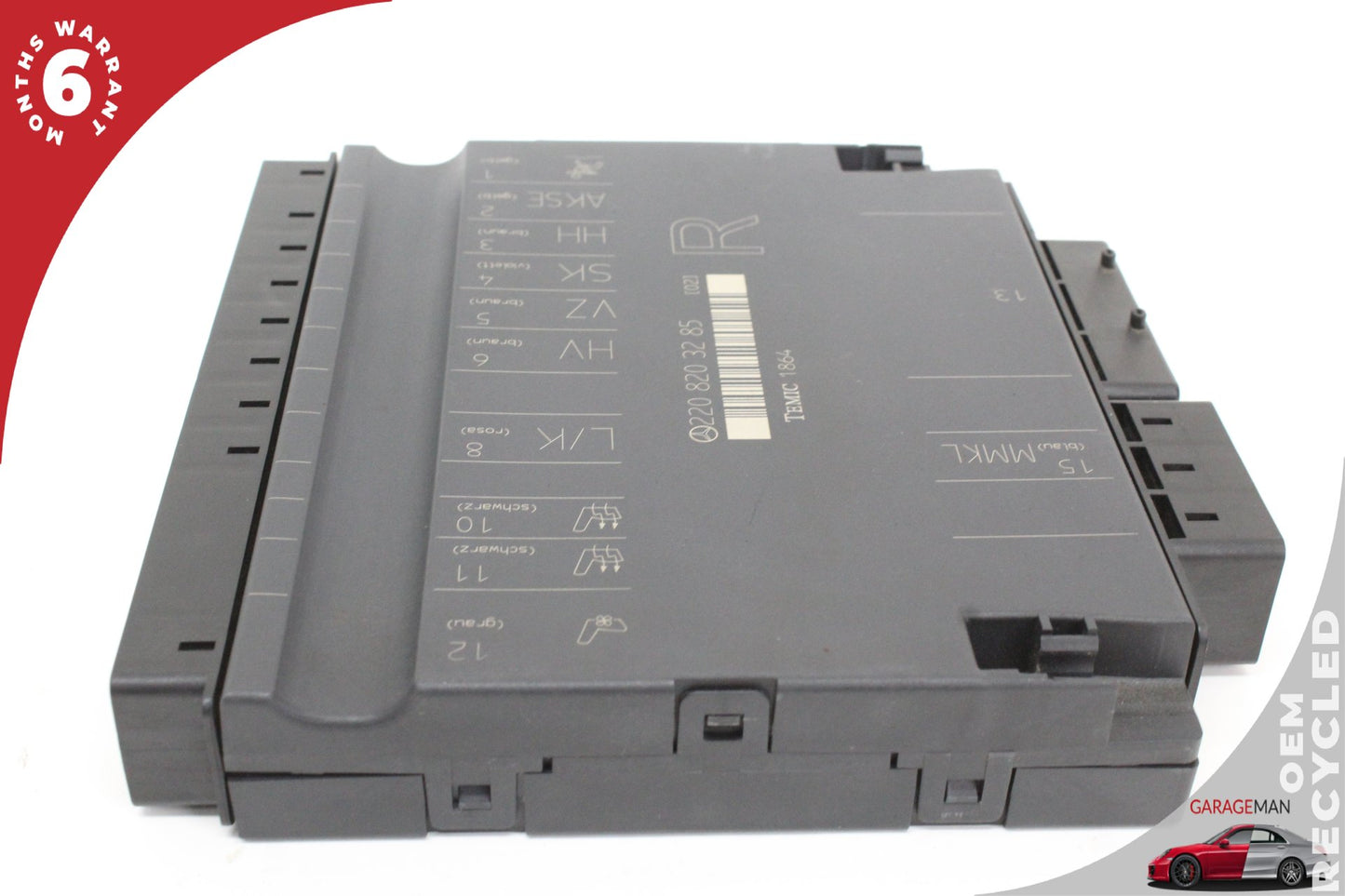 2003-2006 Mercedes W220 S55 AMG Front Right Seat Control Module 2208203285 OEM