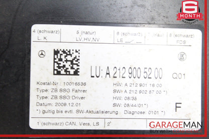 2008-2018 Mercedes W212 E350 Front Left Driver Side Seat Control Module OEM