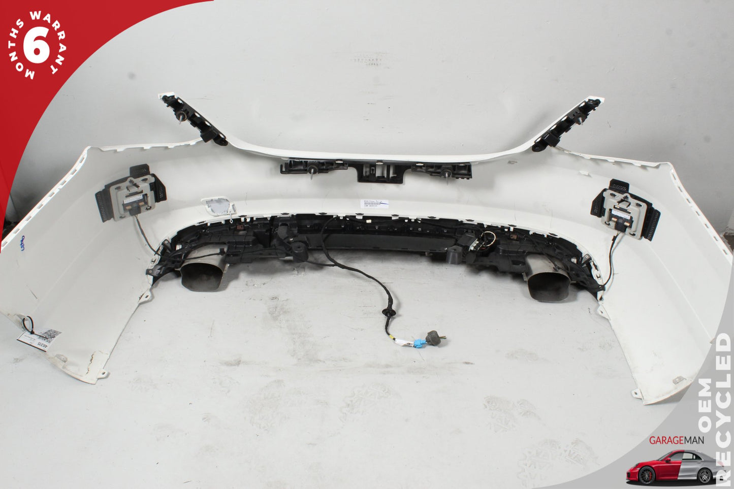 2019-2021 Mercedes W205 C300 Sedan Rear Bumper Cover Assembly 2058800909 OEM