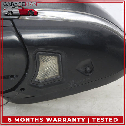 2010-2015 Jaguar XF X250 Front Left Side Door Rear View Mirror w/ Blind Spot OEM