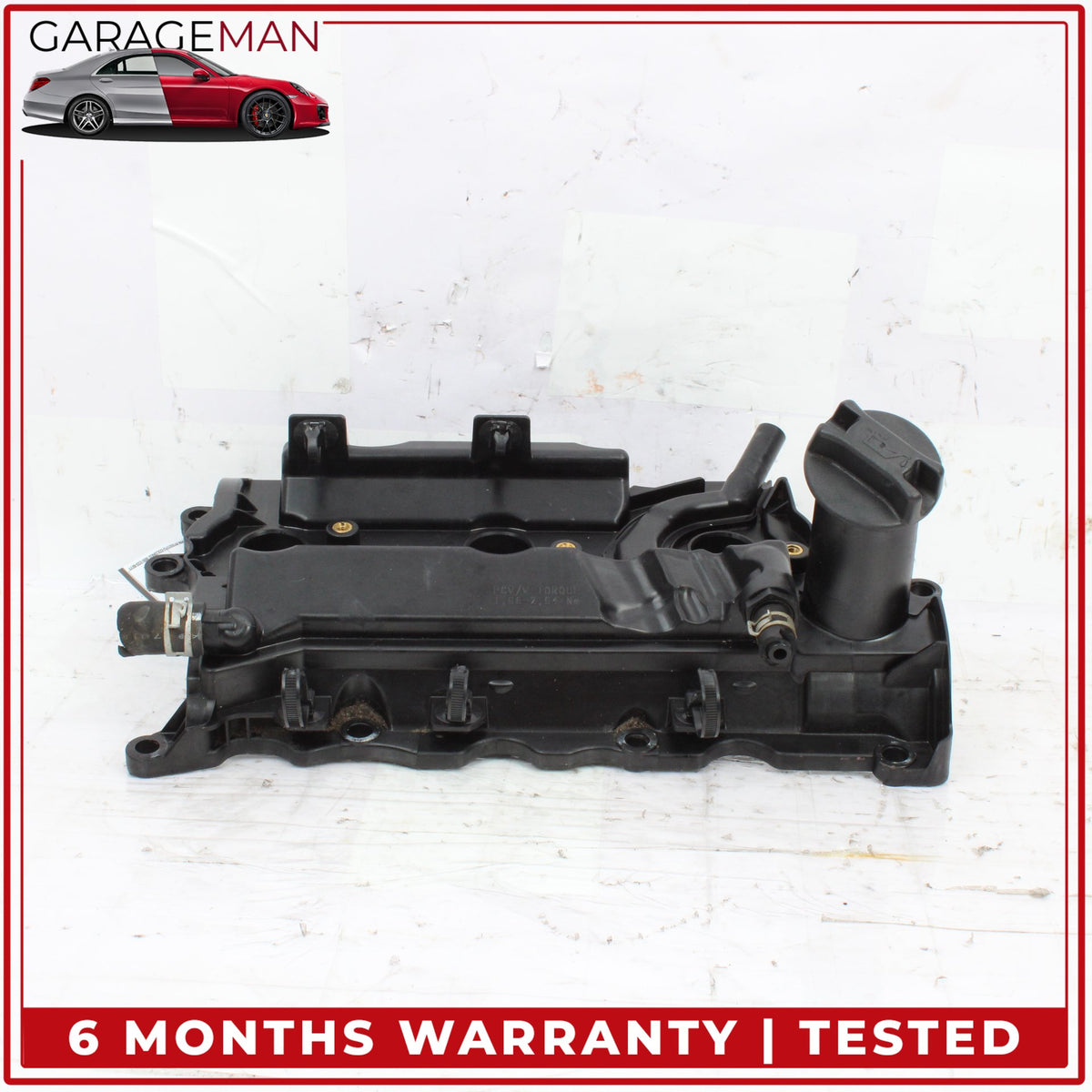 2016-2024 Infiniti Q50 Q60 3.0L Left Cylinder Head Valve Cover 132645CA0B OEM