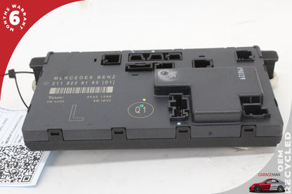 2003-2009 Mercedes W211 E500 Front Left Side Door Control Module 2118208185 OEM
