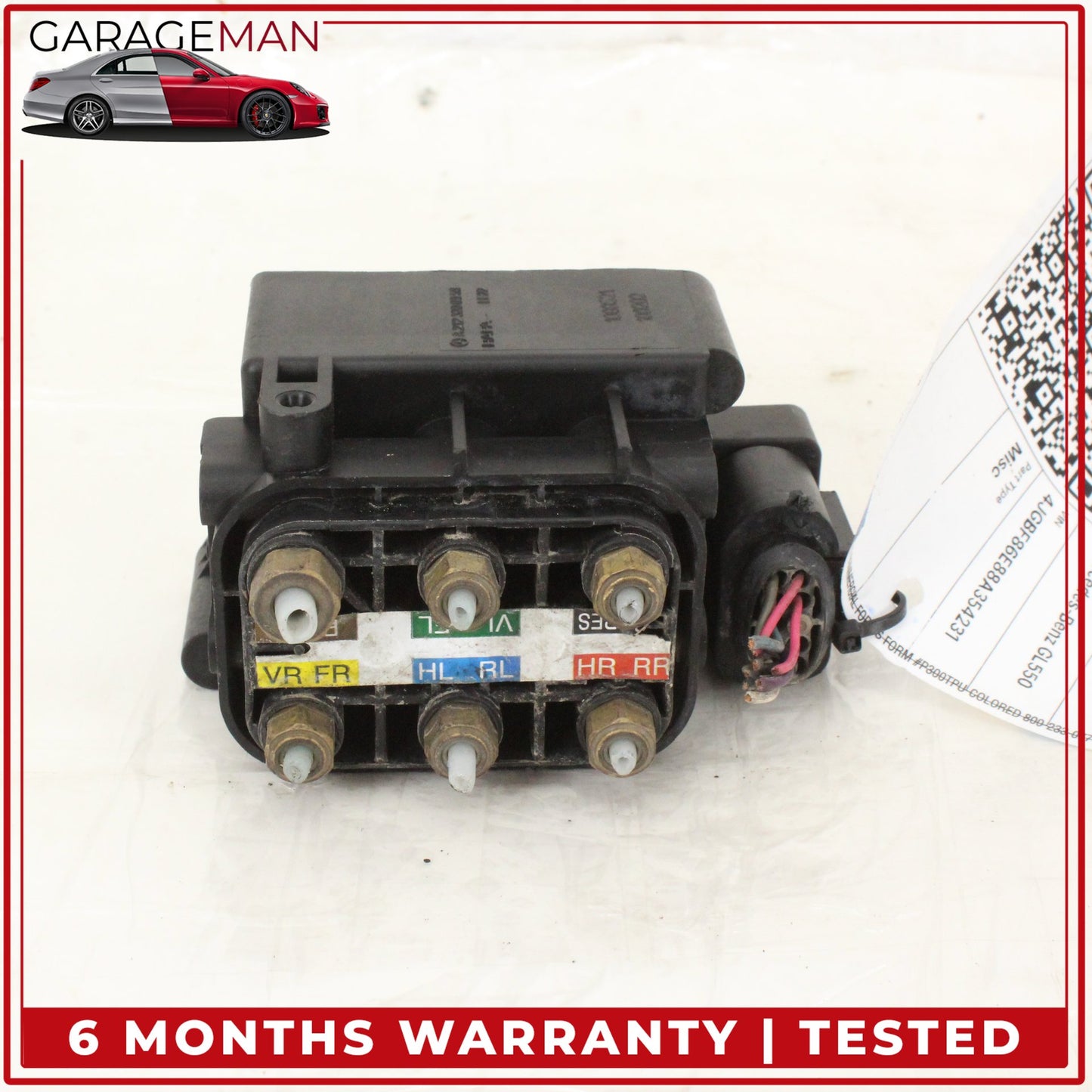2006-2020 Mercedes X164 GL550 Front Air Suspension Valve Block 2123200358 OEM