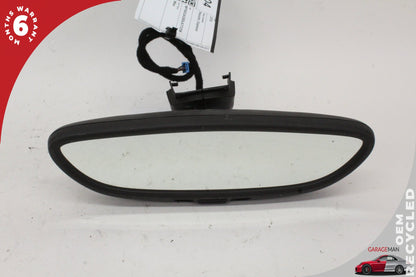 2010-2016 Porsche Cayenne 958 Panamera Macan Interior Rear View Mirror Black OEM