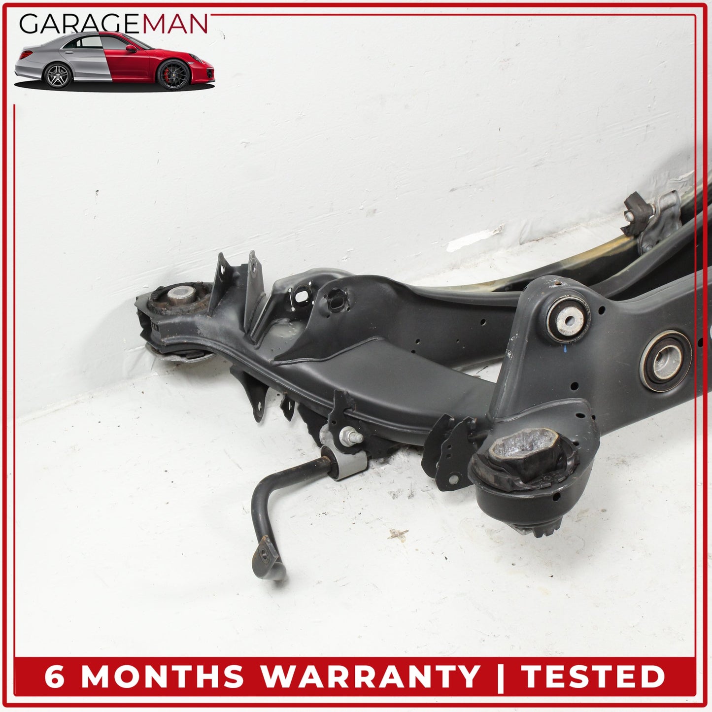 2016-2023 Mercedes X253 GLC300 SUV Rear Subframe Crossmember w/ Sway Bar OEM