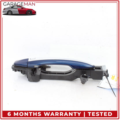 2014-2024 Infiniti Q50 V37 Front Right Side Exterior Door Handle Blue OEM