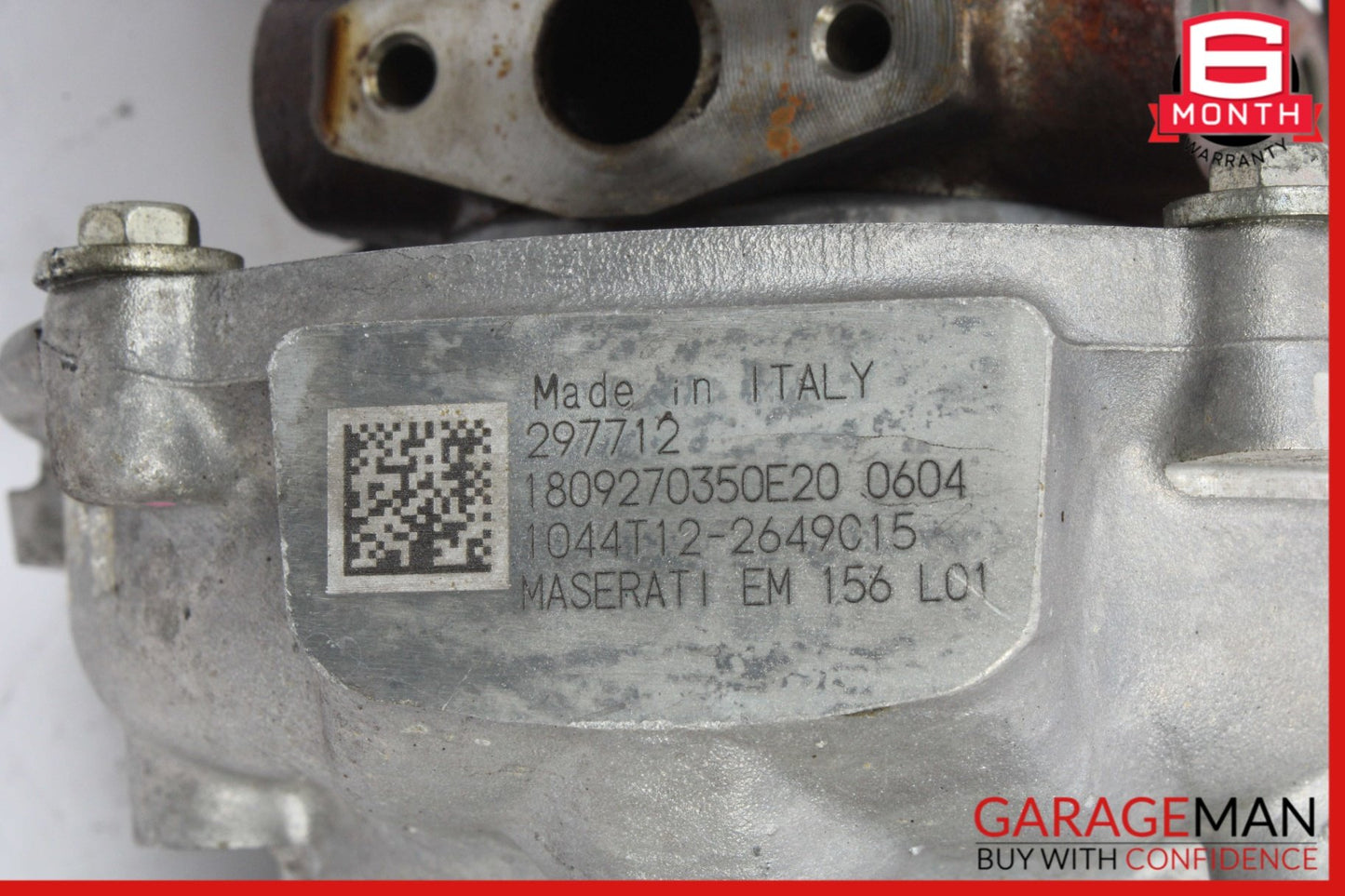 2014-2024 Maserati Ghibli III M157 Left Turbocharger Turbo Charger Manifold OEM