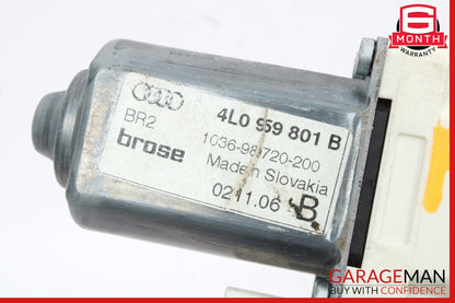 2007-2015 Audi Q7 Front Left Window Regulator Motor 4L0959801B Genuine
