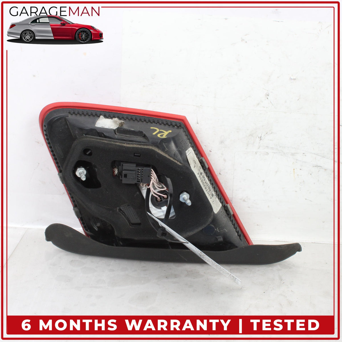 2010-2013 Mercedes C207 E550 E350 Rear Left Side Inner Tail Light Lamp OEM