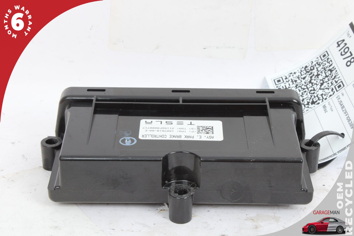 2012-2020 Tesla Model S X Parking Brake Control Module Unit 100761800E OEM