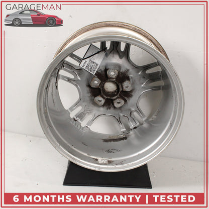 2010-2016 Porsche Panamera 970 10Jx19 ET61 Rear Wheel Rim Silver 97036216001 OEM