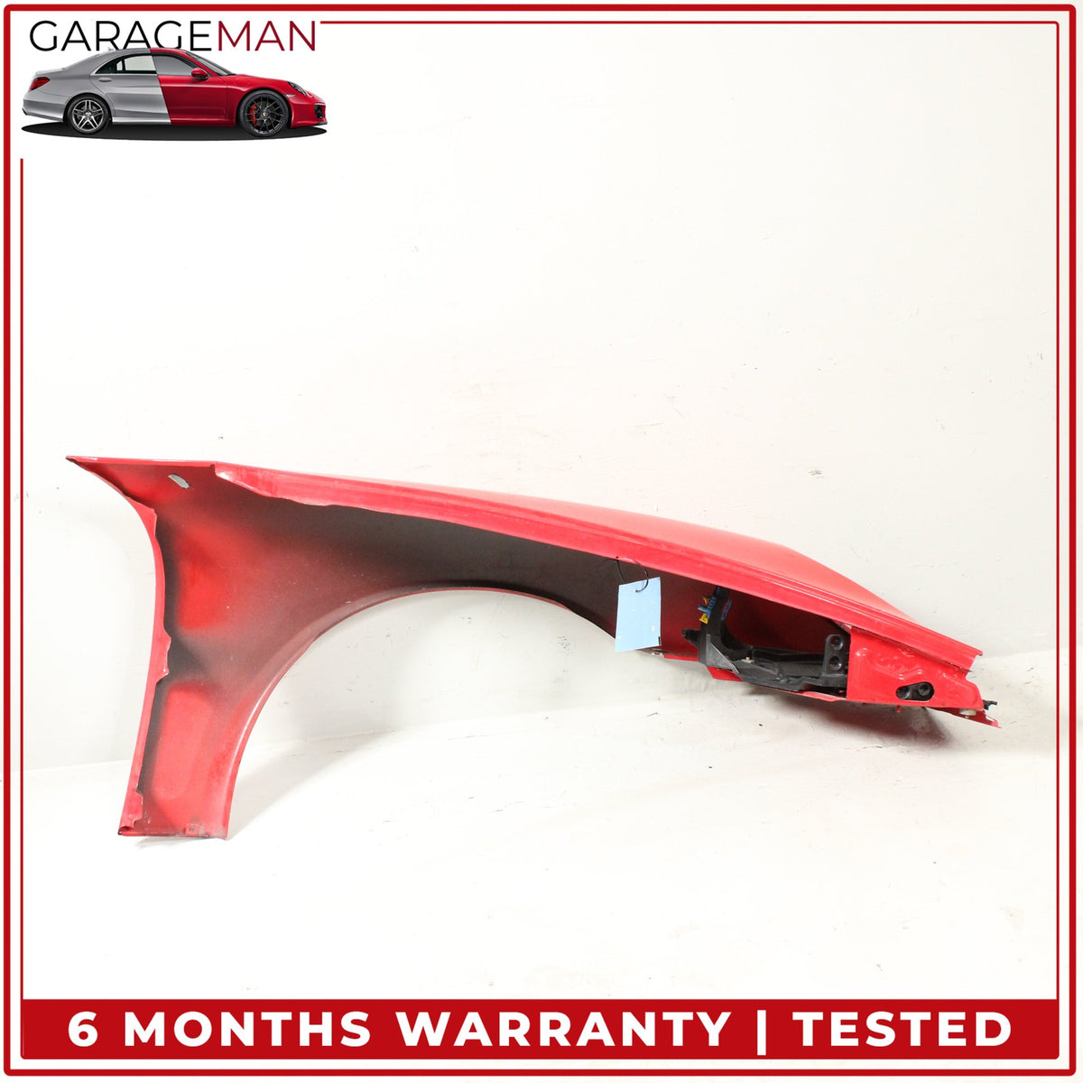 1997-2004 Porsche 911 996 Boxster 986 Front Left Fender Wing Side Panel Red OEM