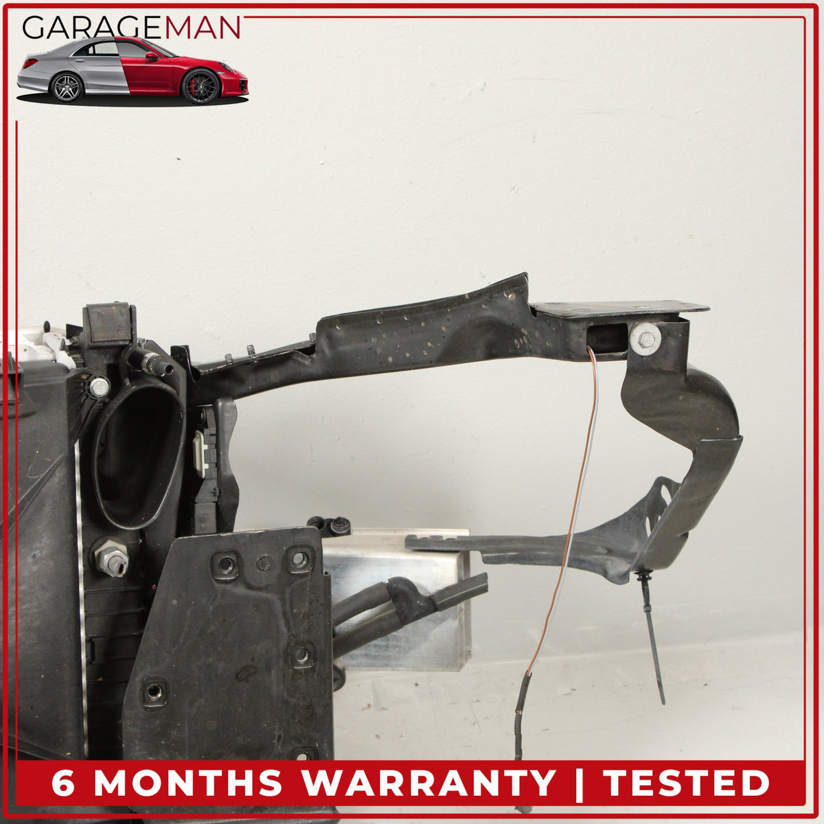 2007-2008 Mercedes R230 SL550 Convertible Radiator Core Support Assembly OEM
