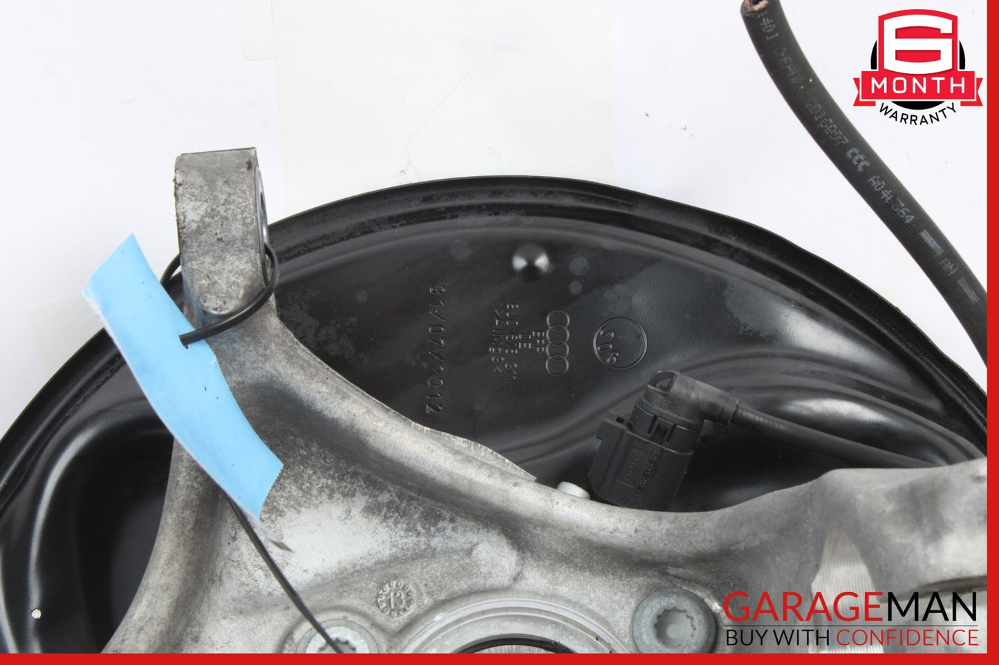 2008-2015 Audi TT 8J Convertible Front Left Spindle Knuckle Wheel Hub 8J0407253D