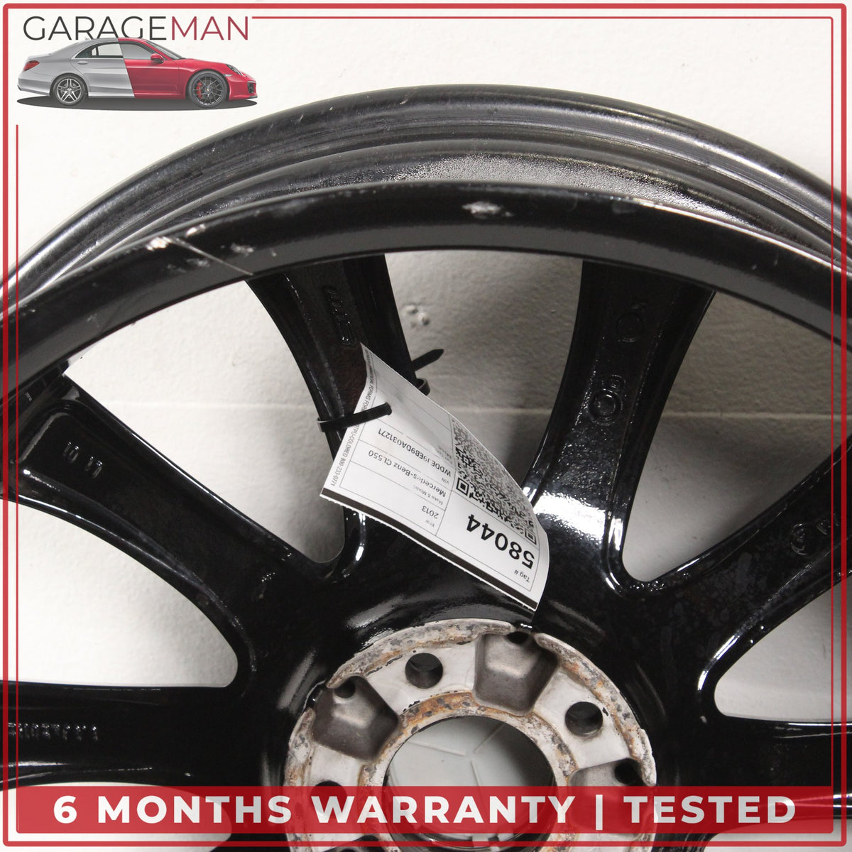 2011-2014 Mercedes W216 CL550 Left or Right Wheel Rim 8.0Jx20H2 2164010302 OEM