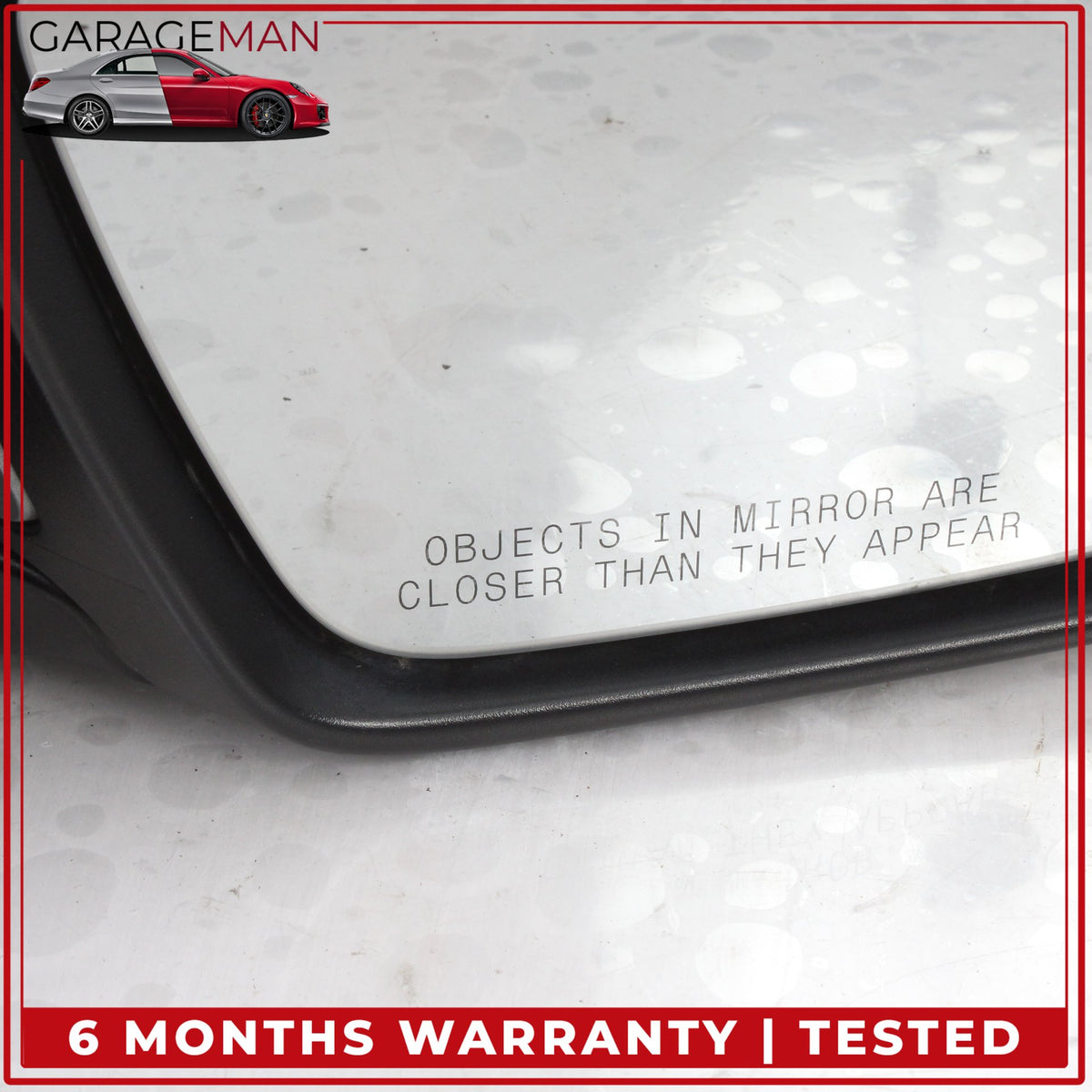 2015-2016 Mercedes W205 C300 Front Right Door Rear View Mirror w/ Blind Spot OEM