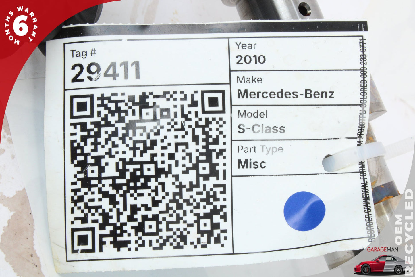 2007-2015 Mercedes W221 S550 5.5L Right Side Exhaust Camshaft 2720510839 OEM