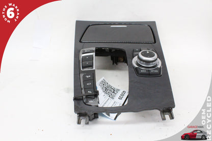 2009-2015 BMW 750i Front Center Cupholder w/ Switches & Trim Cover 9113863 OEM