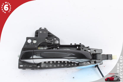 2012-2018 Audi A7 Rear Left Driver Side Exterior Door Handle Black 4H0837885 OEM