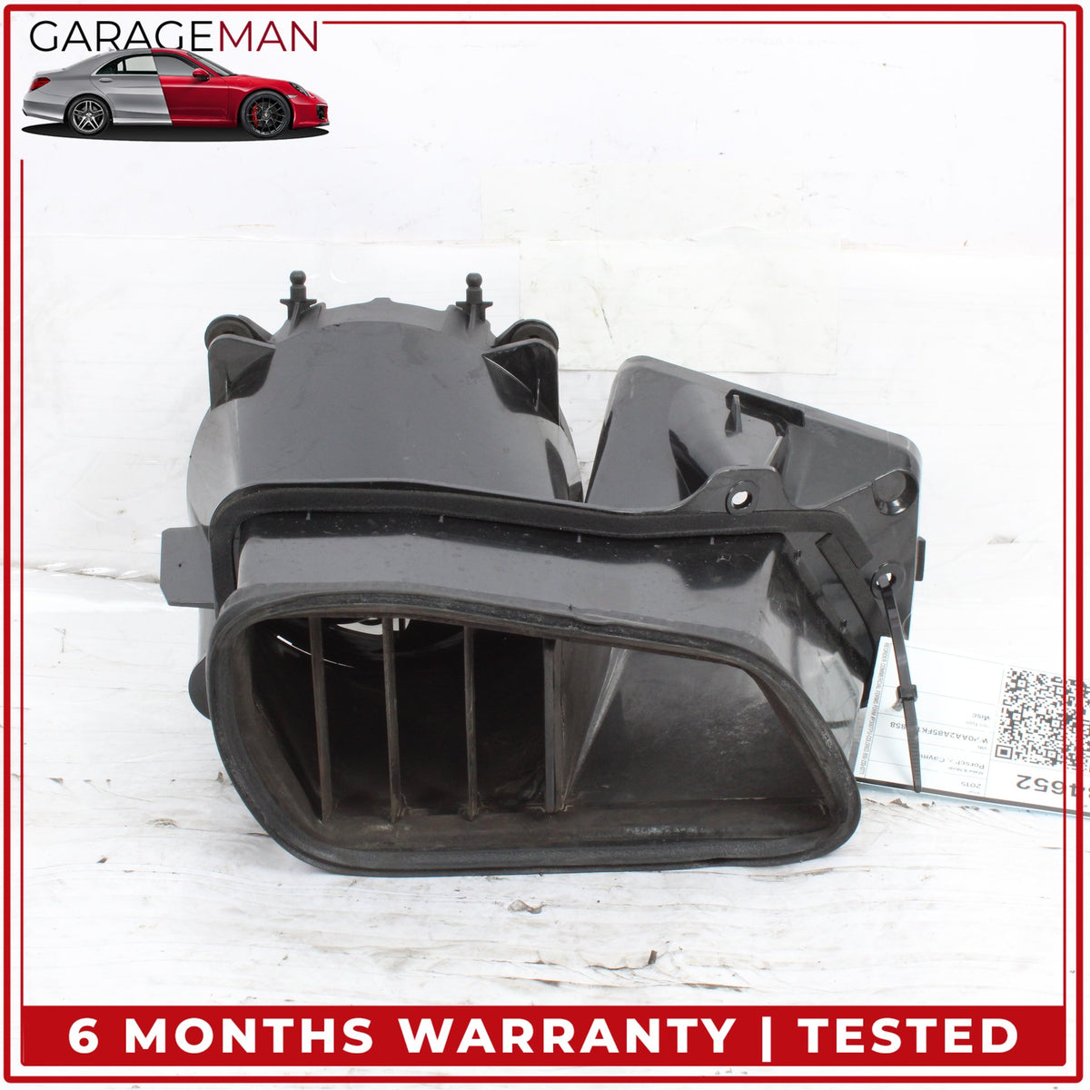 2014-2016 Porsche Cayman 981 Right Side Engine Air Intake Duct Fan 99162405006 OEM