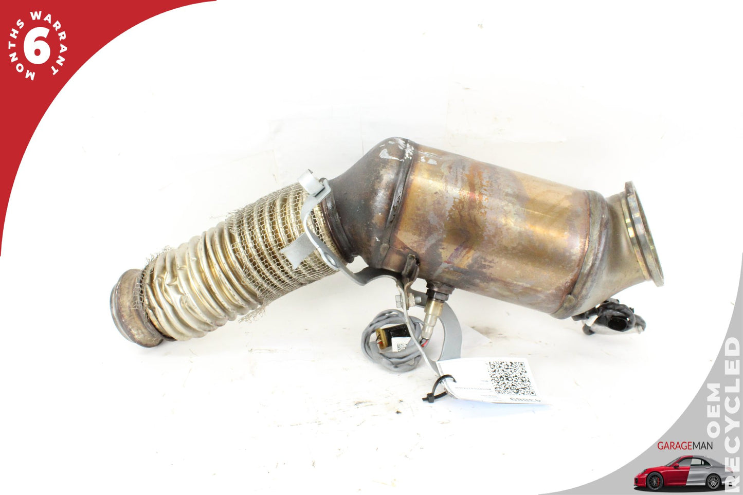 2019-2024 BMW 330i G20 Sedan Exhaust Manifold Downpipe Tube 8482813