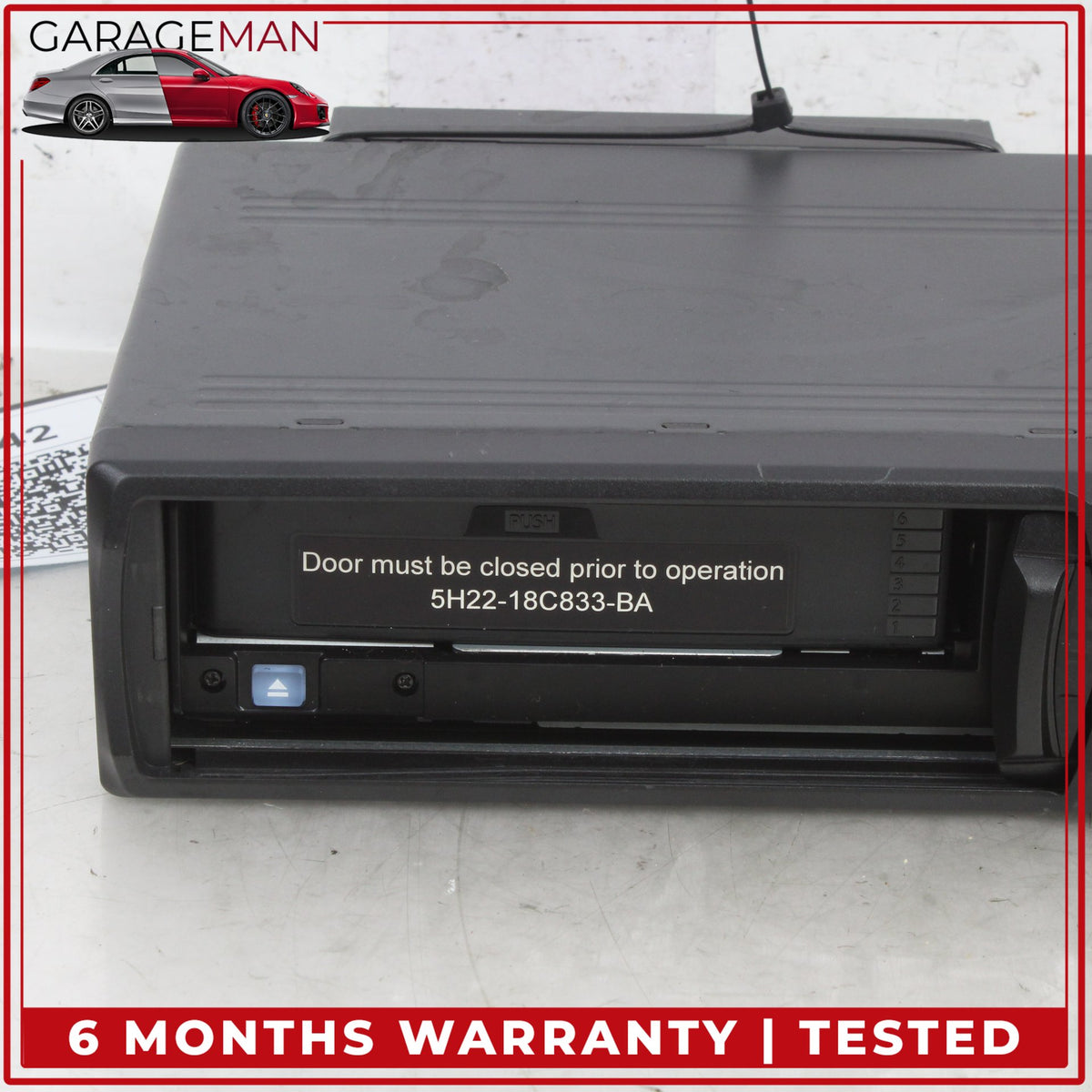 2010-2012 LR Range Rover L322 CD DVD Disc Changer Player AH4219C043AA OEM