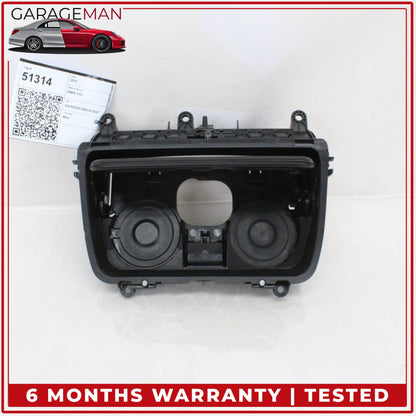 2011-2016 BMW 550i Front Center Console Dual Drink Cup Holder Wood 9206401 OEM