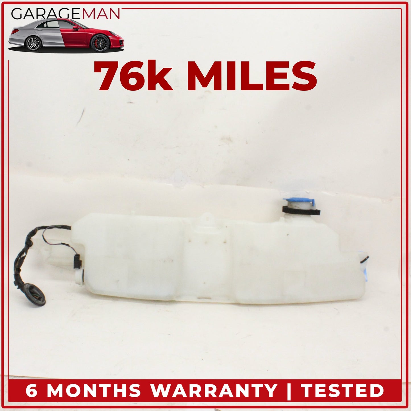 2014-2020 Jaguar F-Type X152 Rear Windshield Washer Bottle Tank EX5317B613AF OEM