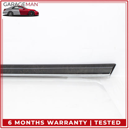 2014-2020 Mercedes W222 S550e Front and Rear Interior Door Molding Trim Wood OEM