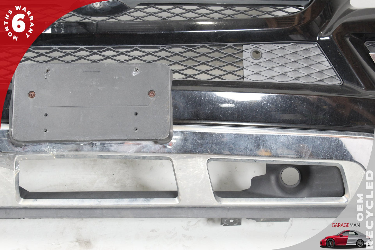 2013-2016 Mercedes X166 GL450 Base Front Bumper Cover Grille Trim Assembly OEM