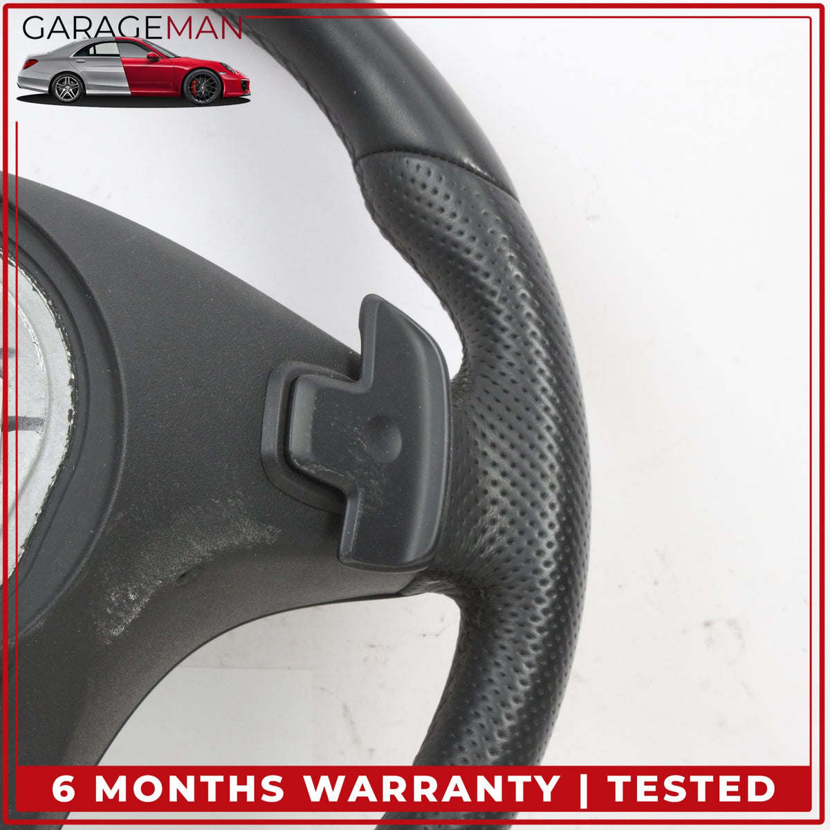 2015-2019 Mercedes W213 E300 Front Left Steering Wheel w/ Paddle Shifters OEM