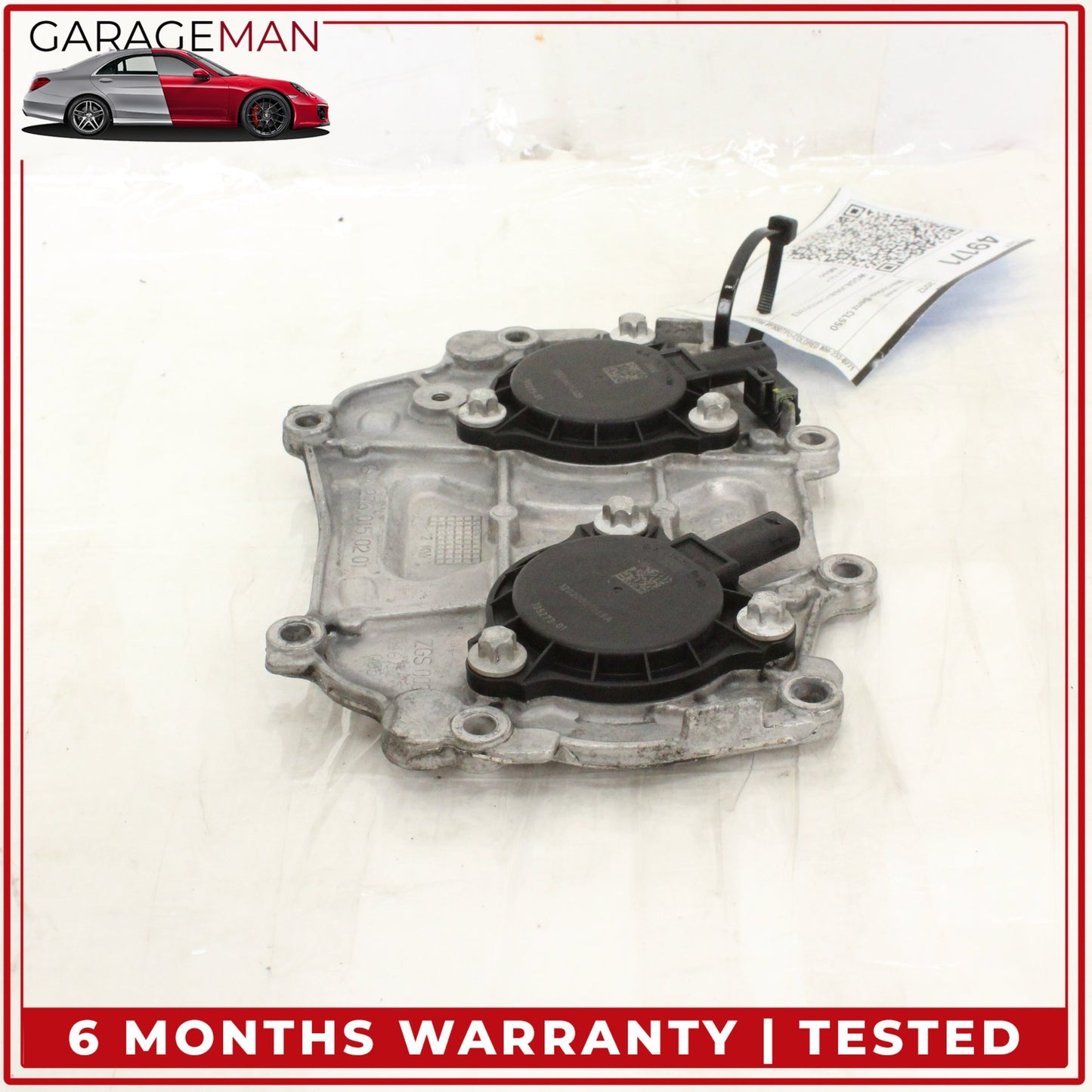 2012-2018 Mercedes W216 CL550 Engine Timing Chain Cover Plate 2760150201 OEM