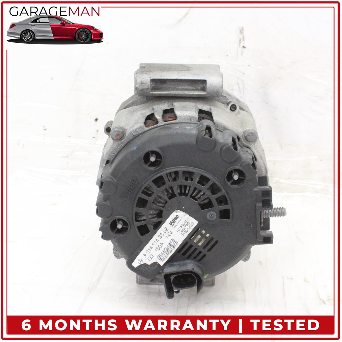 2010-2016 Mercedes R172 SLK350 Alternator Generator 180A 14V 0141543302 OEM