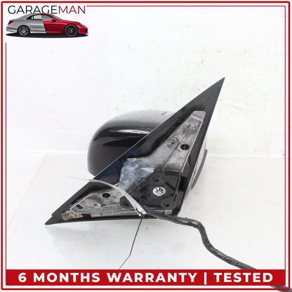 2010-2013 Mercedes W221 S550 Front Left Side Door Rear View Mirror Black OEM