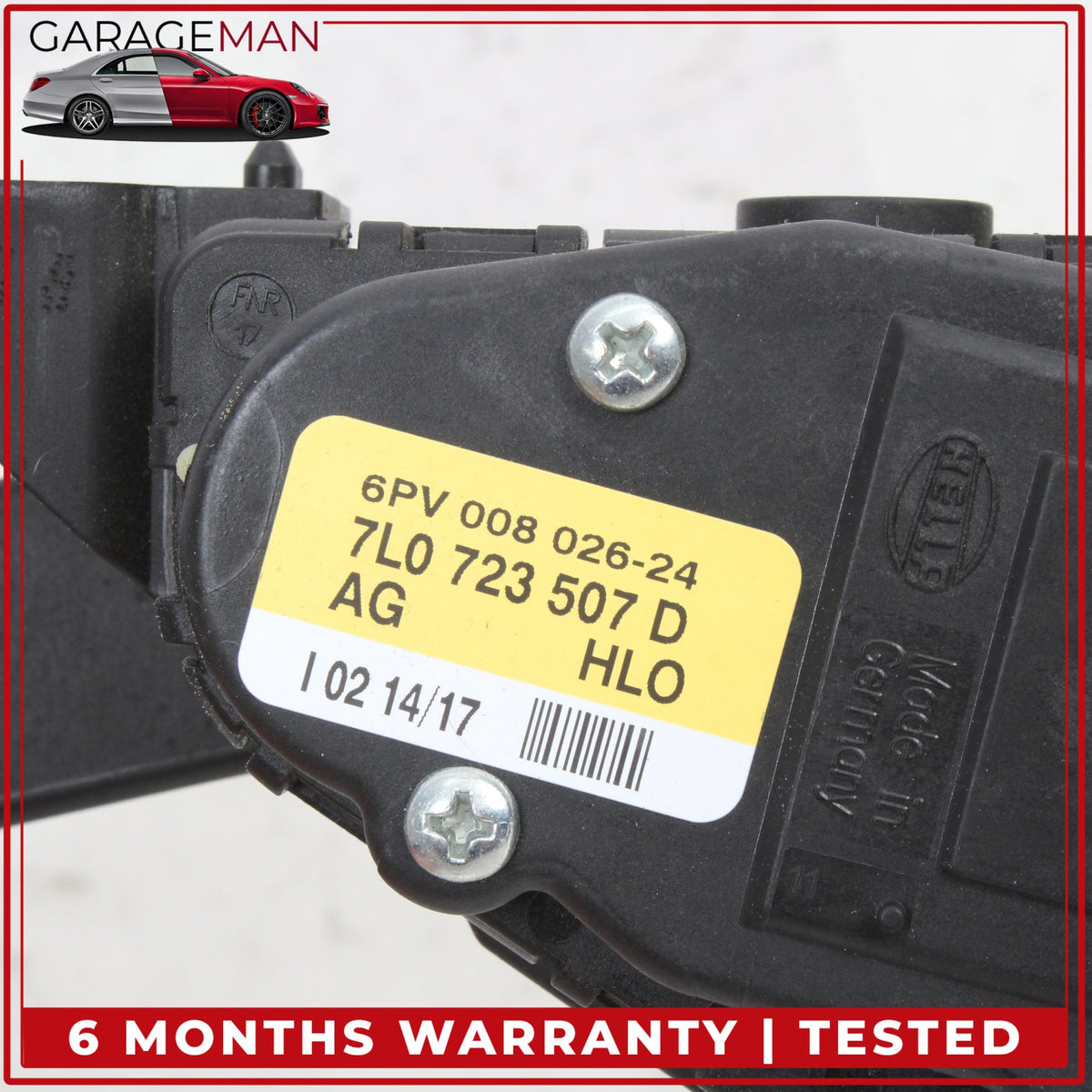 2011-2018 Porsche Cayenne 958 Gas Throttle Pedal Accelerator 7L0723507D OEM