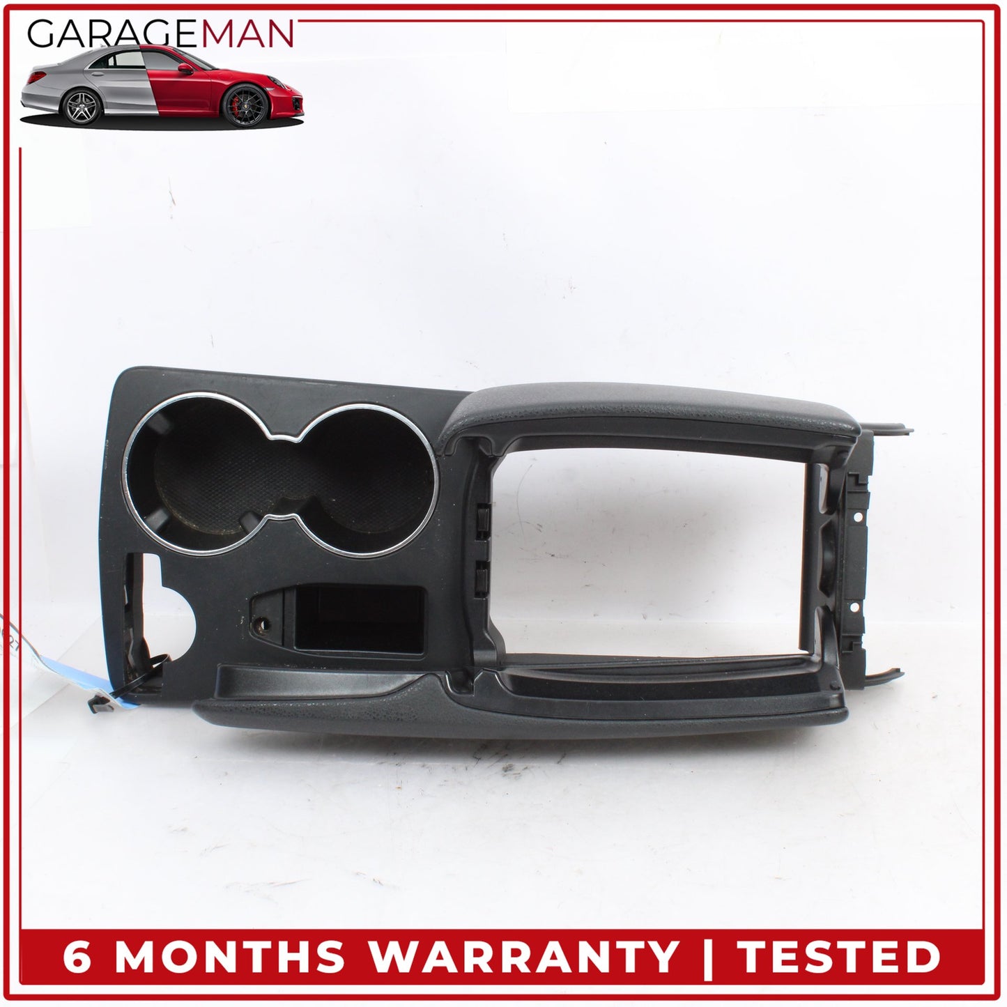 2008-2014 Mercedes W204 C250 Front Center Console Armrest Dual Cup Holder OEM